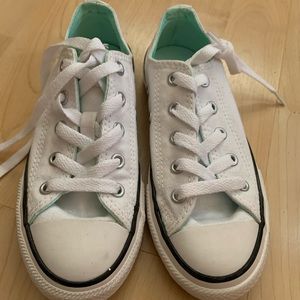 All Stars Converse White Sneakers Size 13 New